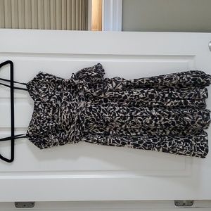 Womens strapless dress